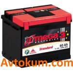 Акумулятор A-mega Standart 6СТ-60-А3E R+